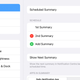 Get your notifications scheduled for a set time.